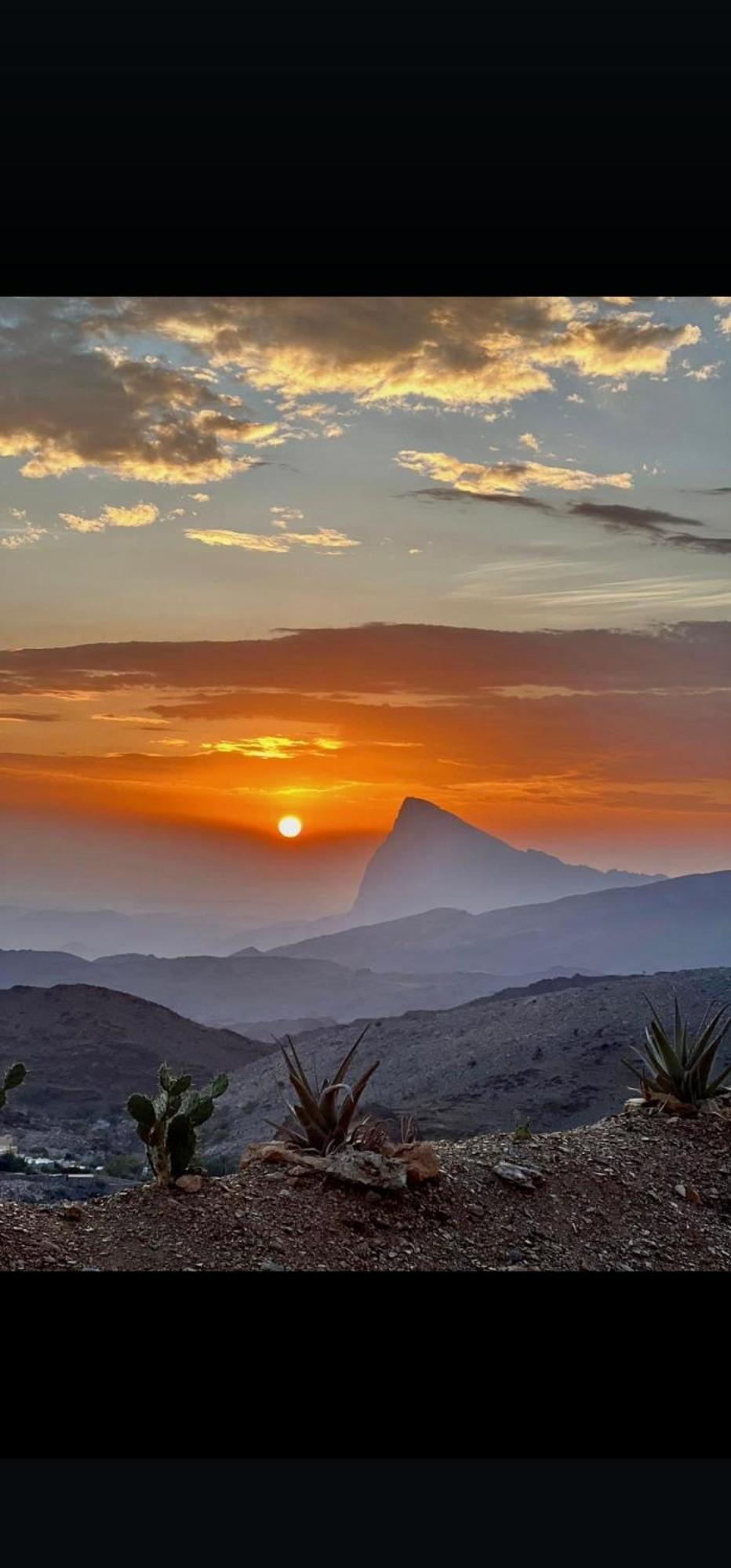 جبل شمس Jabal Shams Sunset House Villa Dar Sawda Bagian luar foto